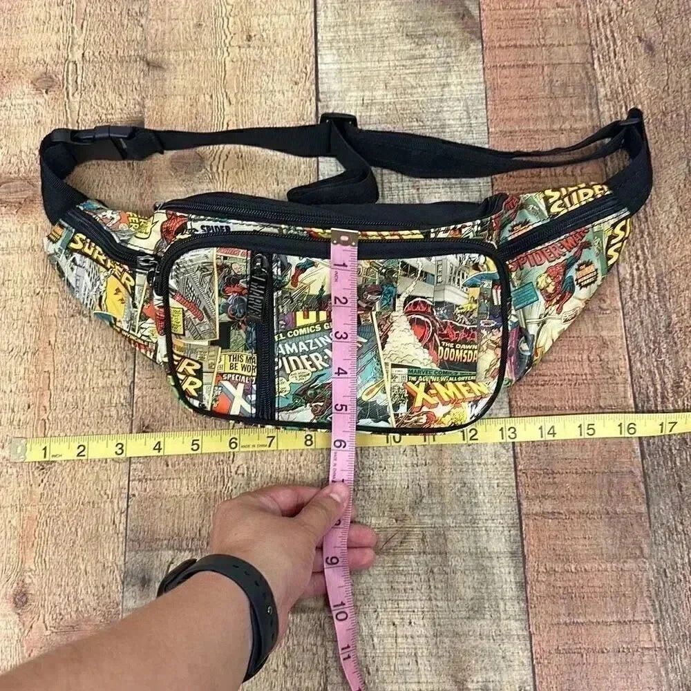 Marvel Comics Fanny Pack Spider-Man X-men Hulk - Picture 9 of 15